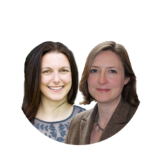 Dr. Alexandra Pitman and Dr. Sarah Rowe