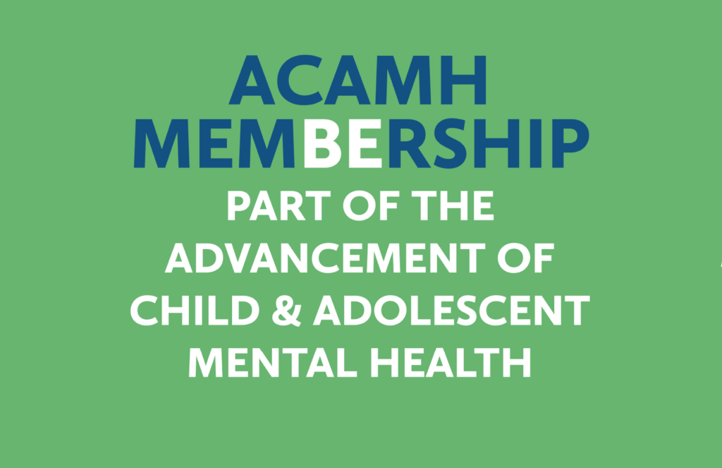 Journals - Association for Child and Adolescent Mental Health (ACAMH)