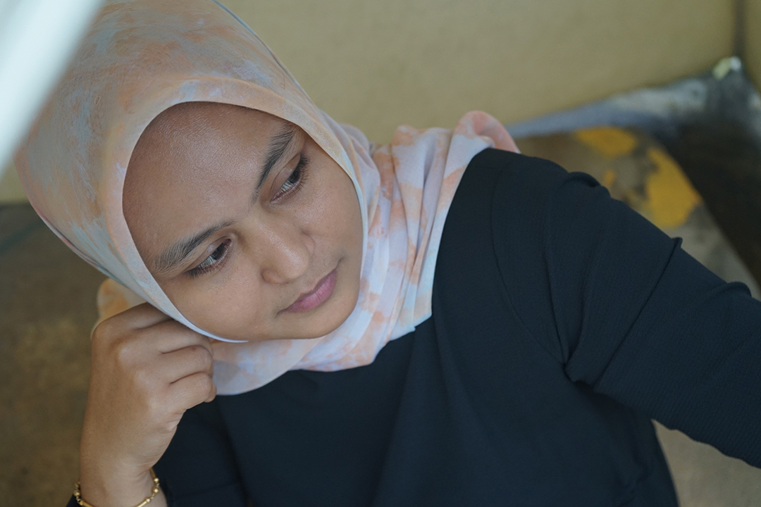 Portrait,Of,Asian,Muslim,Women